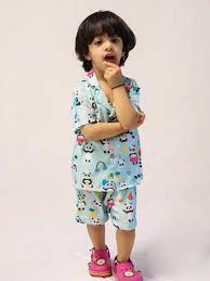 Kids Printed Night Suit / Cord Set Image