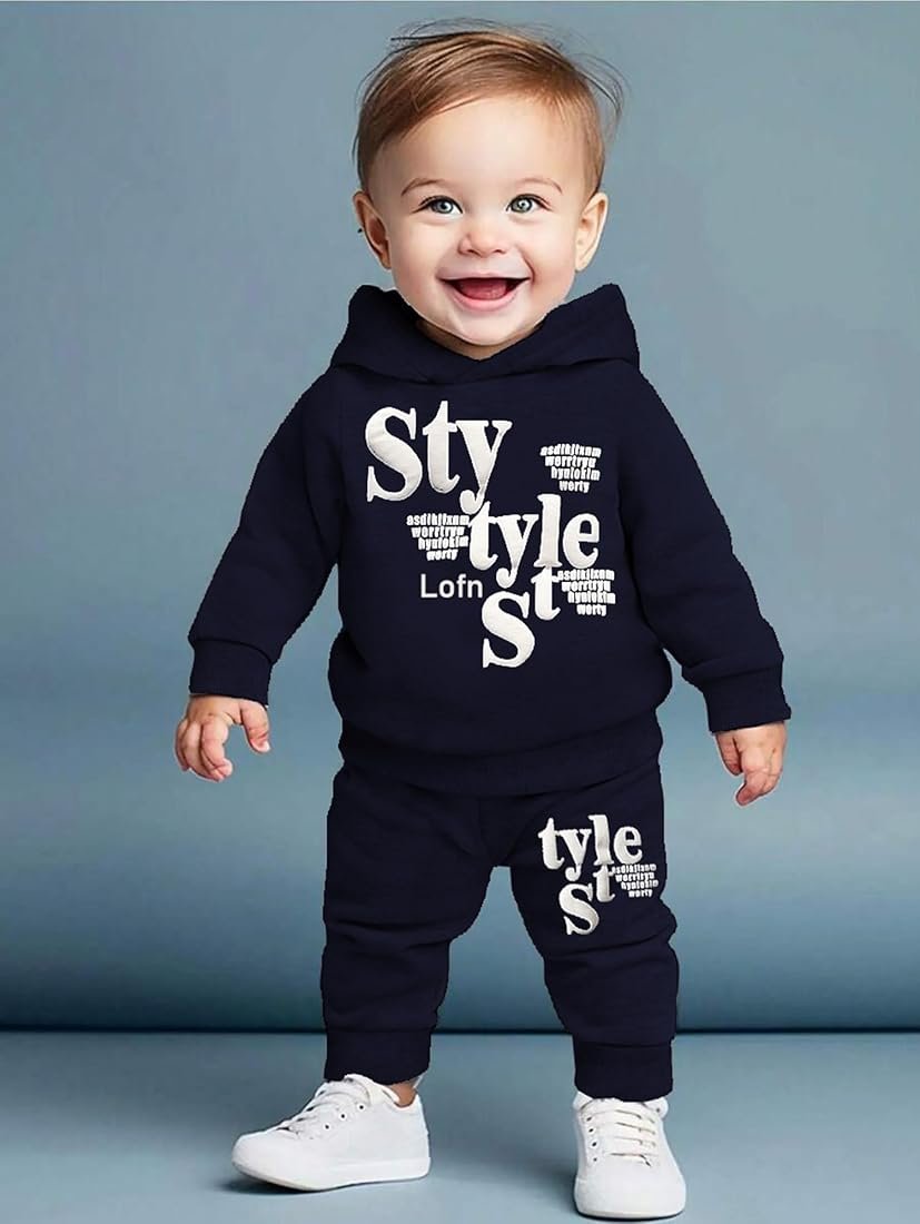 Baby Hoodie & Jogger Clothing Set Image
