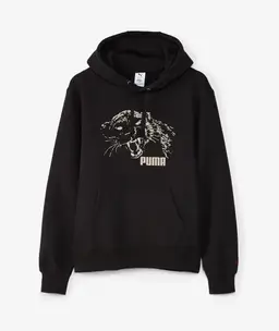 PUMA Graphic Logo Pullover Hoodie Image